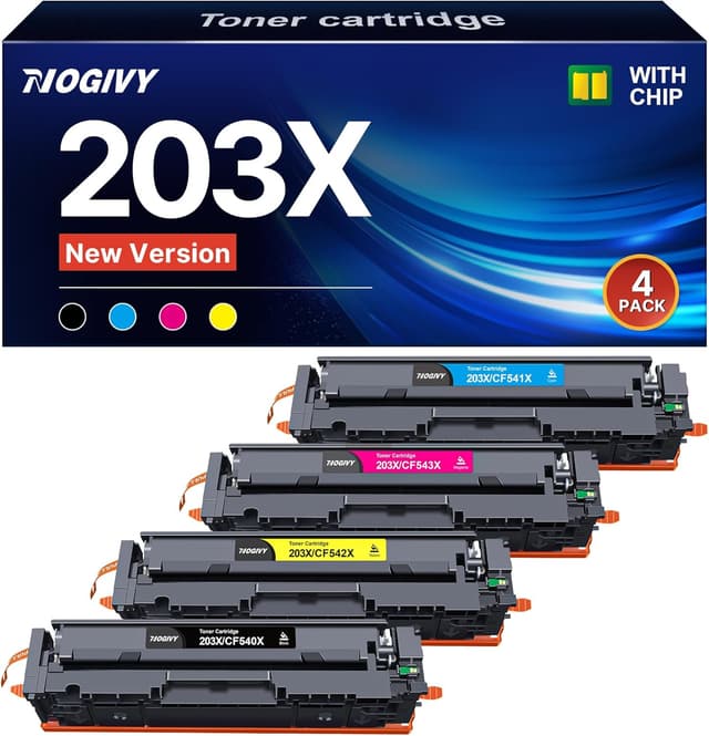 Detalle de NOGIVY 203X 203A Toner Pack for HP 203X CF540X