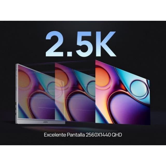 Detalle 2 de Monitor portátil Arzopa Z3FC 16,1" QHD 180Hz IPS con FreeSync, HDR10 y USB-C
