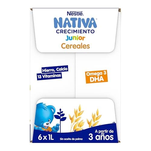 Thumbnail 4 de NESTLÉ NATIVA Crecimiento JUNIOR - Leche y Cereales 1L 🥛