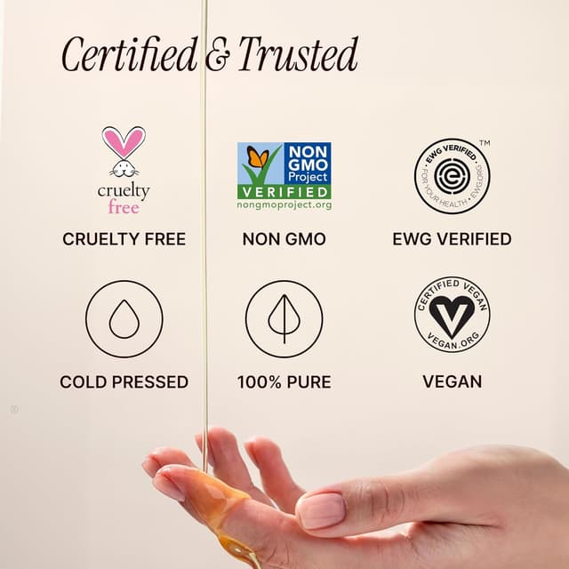 Thumbnail 6 de SOULSATION Pure Jojoba Oil (Cold-Pressed, Unrefined) for Skin, Hair, Face & Body — 100% Natural, 6oz