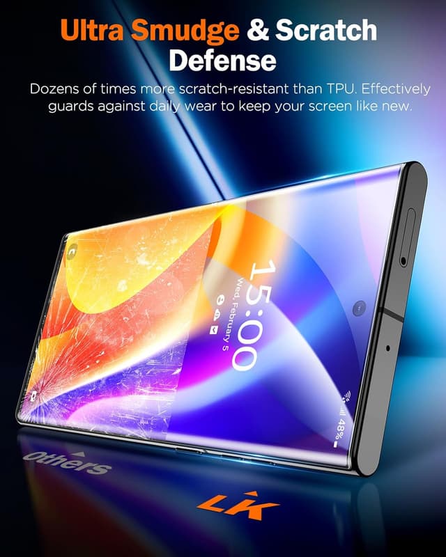 Detalle de LK LK 2 Pack Screen Protector S23 Ultra