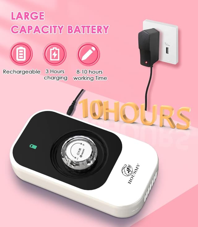 Detalle de Portable Nail Drill 40,000RPM E-File