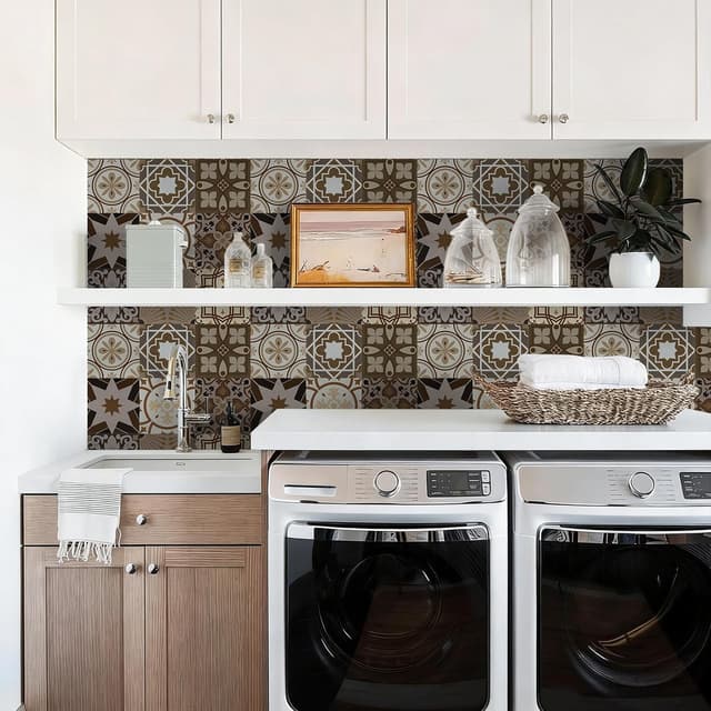 Thumbnail 4 de Abyssaly Carrelage Adhesif 15x15 cm 50 pièces