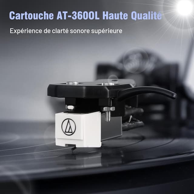 Thumbnail 1 de 1 BY ONE Tourne-Disque 33/45 RPM