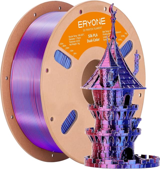 Imagen de ERYONE PLA bicolore 1,75 mm 1 kg per stampanti 3D 🎨 en OfertitasTOP