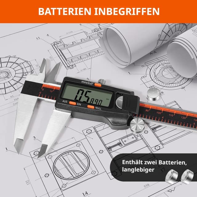 Thumbnail 5 de HARDELL calibrador digital 0-8 pulgadas