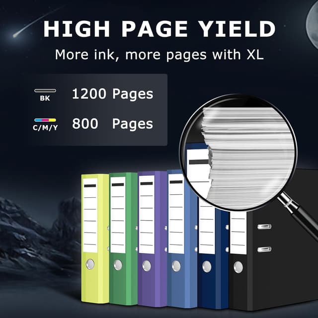 Detalle de DOUBLE D PGI-1500XL Ink Cartridges (10 Pack) for Canon Maxify MB series