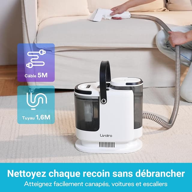 Thumbnail 4 de Livatro Shampouineuse Canapé 1700W