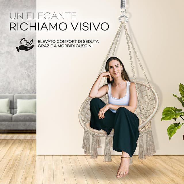 Thumbnail 5 de tillvex Poltrona Sospesa 200kg per Giardino