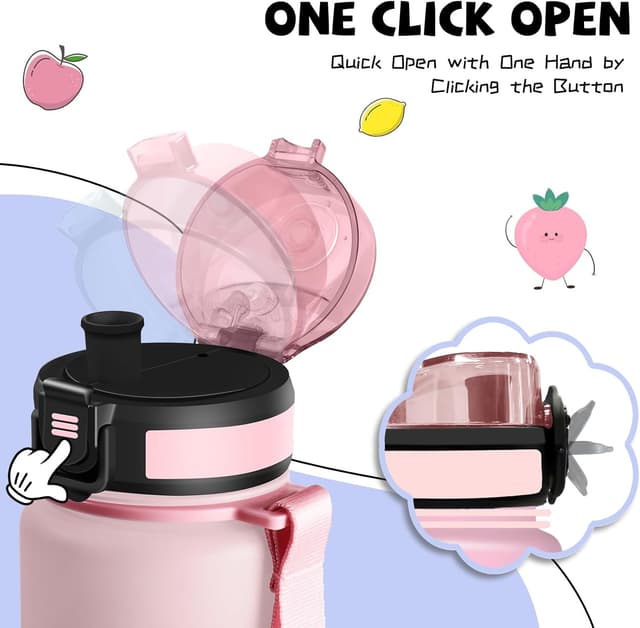 Thumbnail 3 de Cantimplora 500ml con Filtro y Marca de Tiempo 💧