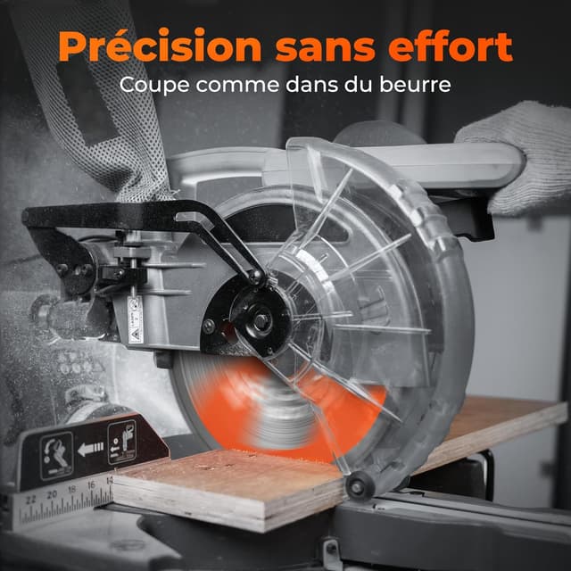 Detalle 2 de Lame de scie circulaire BAUBECK Pro 254 mm x 30 mm (adaptateur 25,4 mm) – multi-matériaux