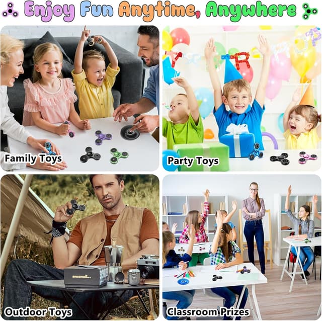 Detalle 2 de Coolden Metall Fidget Spinner 2-5 Minuten