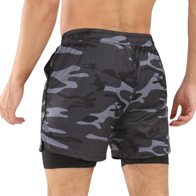 Thumbnail 2 de Comilaka Short 2 en 1 pour Homme Running