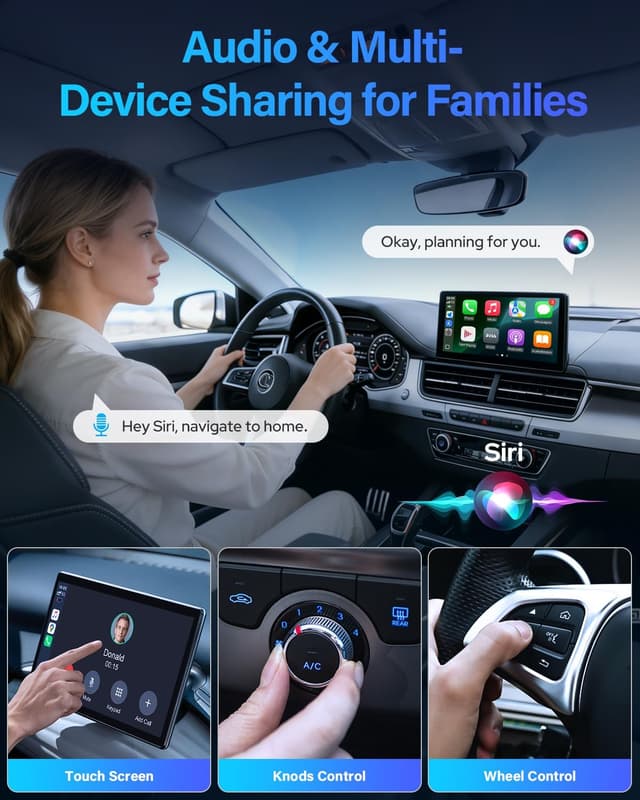 Detalle 1 de Visoud Ultra-Mini Wireless CarPlay adapter