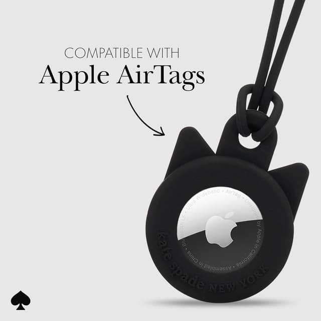 Thumbnail 3 de kate spade new york AirTag Holder Black Cat