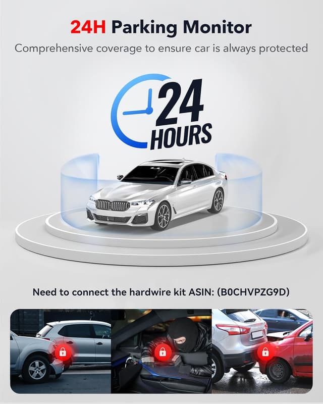 Thumbnail 5 de REDTIGER F17 Dash Cam 4K