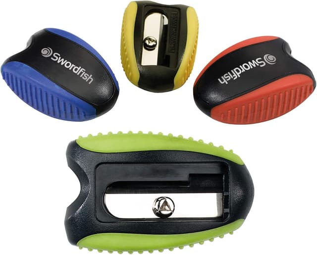 Detalle de Swordfish 40287 Soft Grip Pencil Sharpener