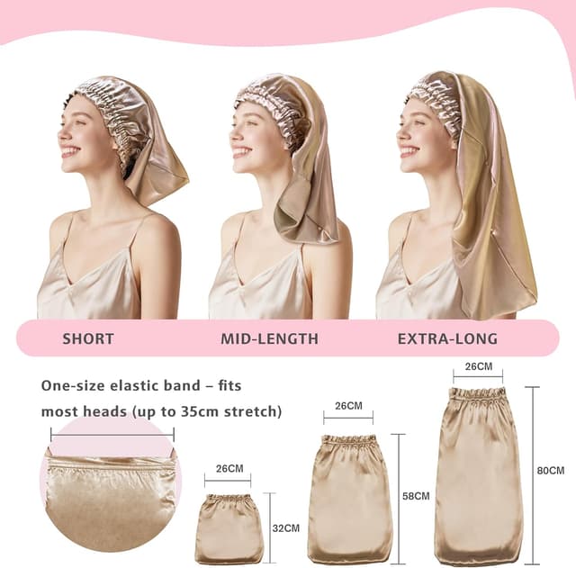 Thumbnail 3 de Gorro de seda 22 mommes Morera para dormir