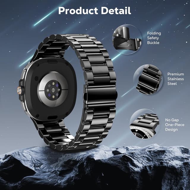Detalle de TiMOVO Metal Strap for Samsung Galaxy Watch 8 44 mm