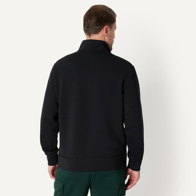 Detalle de Amazon Essentials Men’s Active Sweat Relaxed-Fit Quarter Zip Pullover Sweatshirt