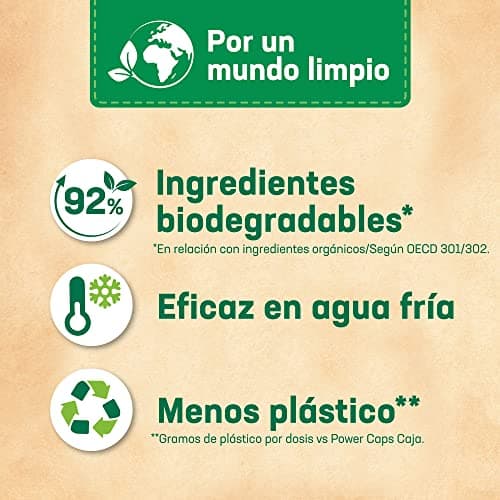 Detalle 1 de Wipp Express Power Caps 55 dosis detergente para lavadora