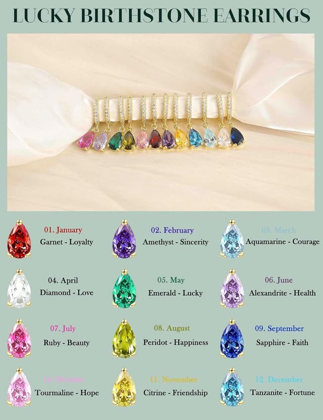 Detalle 1 de ZNBOH Ohrringe Gold mit Zirkonia