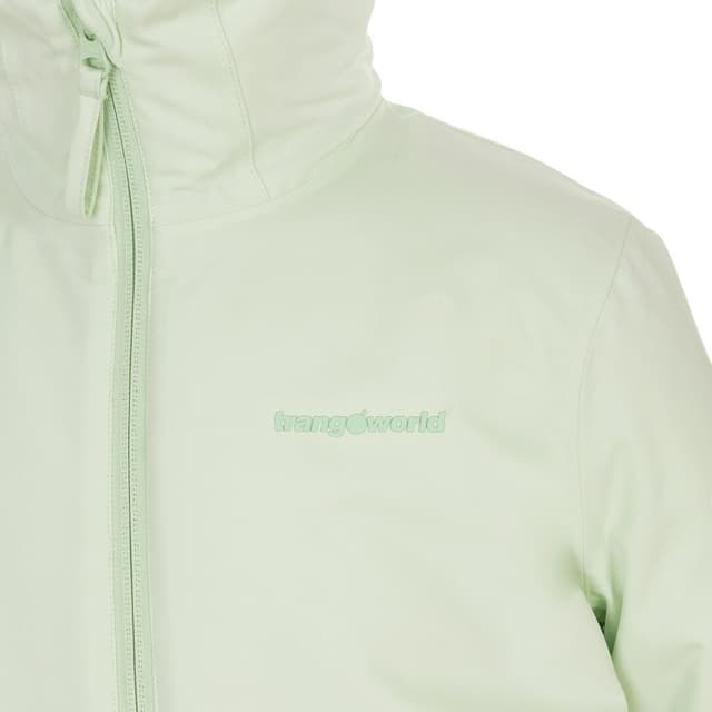Detalle 2 de Trangoworld Ibias Niño, chaqueta térmica e impermeable para trekking y senderismo