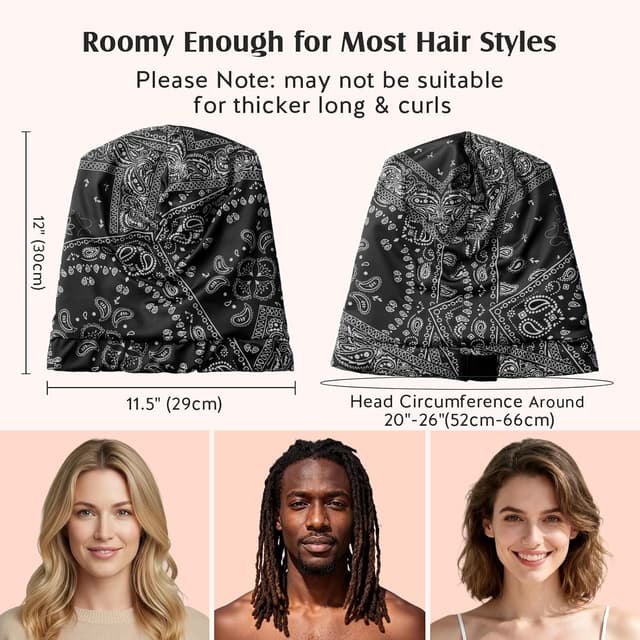 Thumbnail 4 de YFONG Mulberry Silk Bonnet 22 Momme