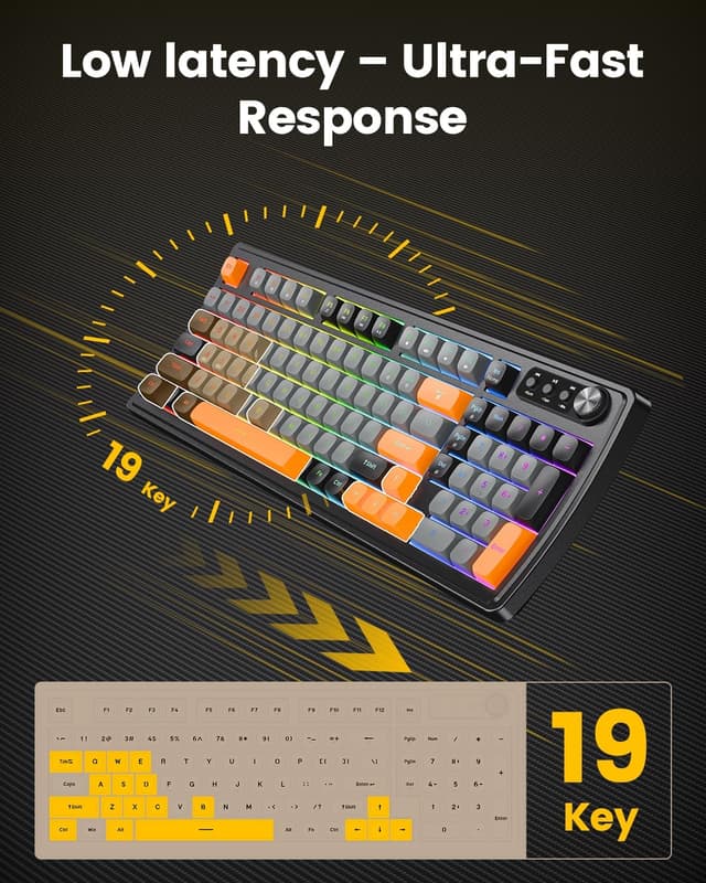 Thumbnail 4 de SABLUTE Gaming Keyboard and Mouse 3200 DPI