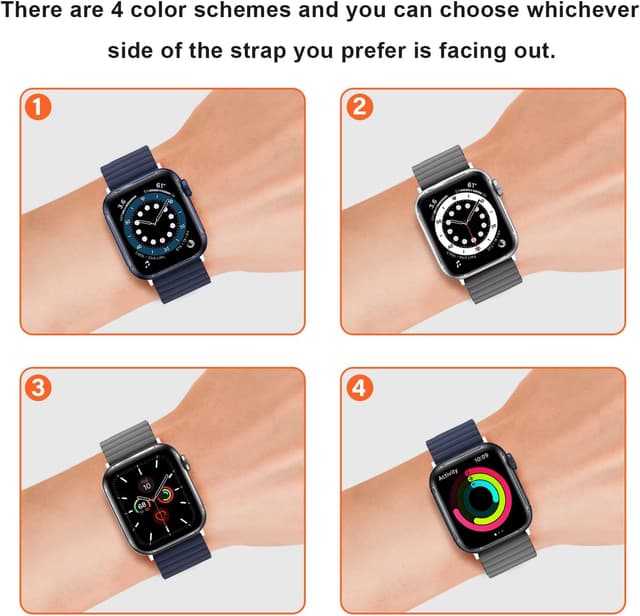 Detalle 1 de Anlinser Magnetic Strap 49mm for Apple Watch