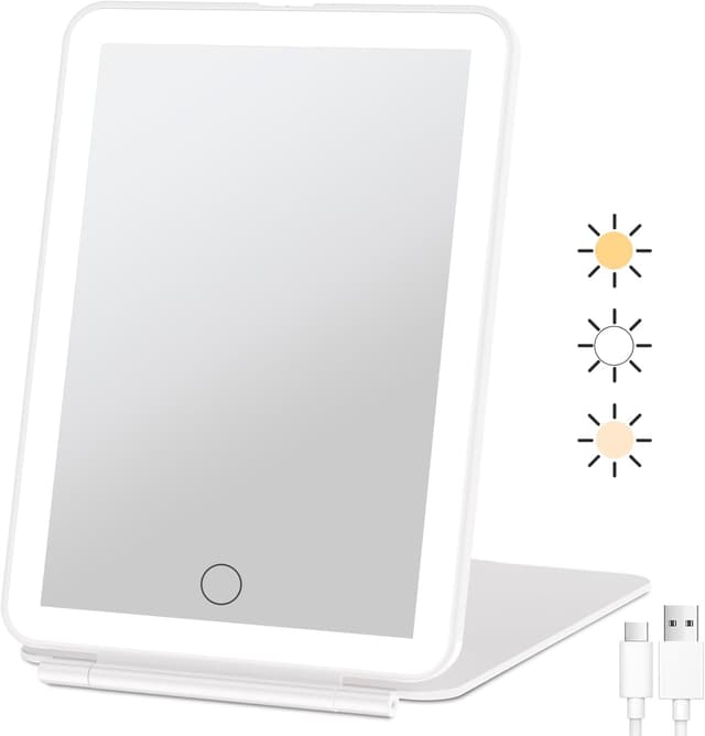 Imagen de FUNTOUCH Travel Makeup Mirror 2000mAh en OfertitasTOP