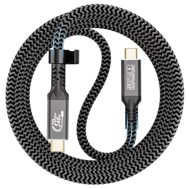 Detalle de CAKOBLE 240W USB C to USB C cable 2m