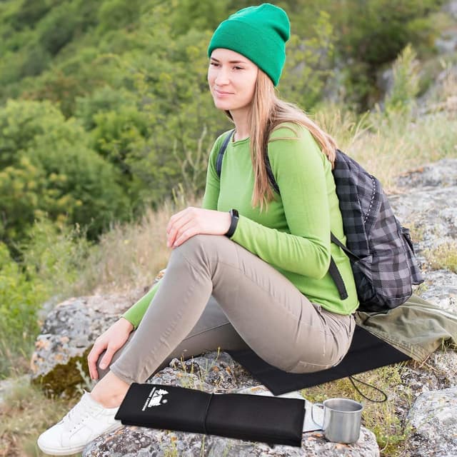 Thumbnail 4 de Sitzkissen Outdoor faltbar 31x32 cm 2er Set