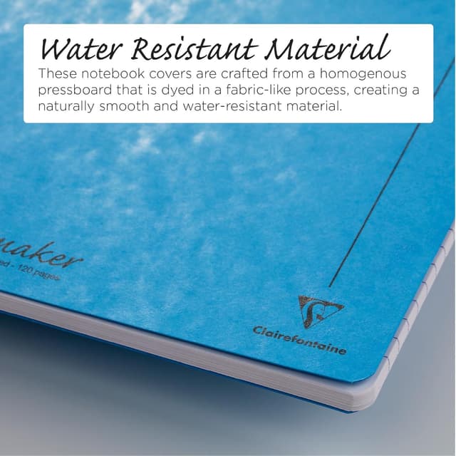 Detalle de Clairefontaine 3154Z – Lot de 10 cahiers à spirale Notemakers Europe A4 lignées (120 pages détachables)