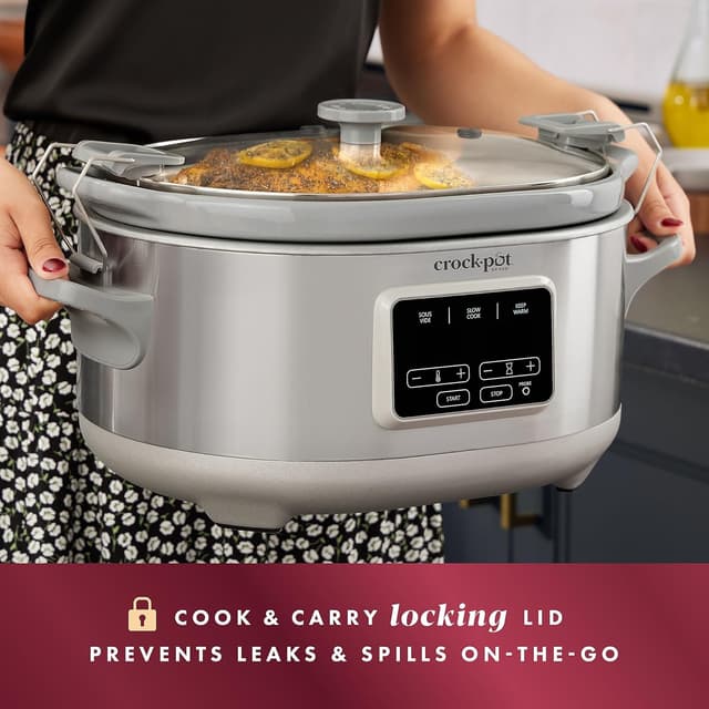 Thumbnail 3 de Crockpot Programmable 7-Quart Slow Cooker 🍲