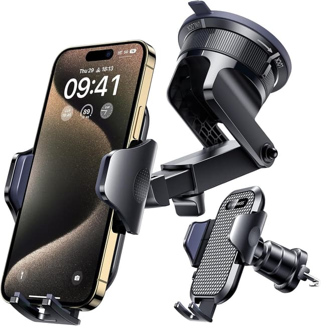 Detalle de VANMASS Car Phone Holder for iPhone 17 Pro Max
