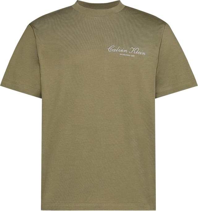 Detalle 2 de Maglietta grafica uomo Calvin Klein 20s March Graphic Seasonal Fashi (Lv04rf822g)