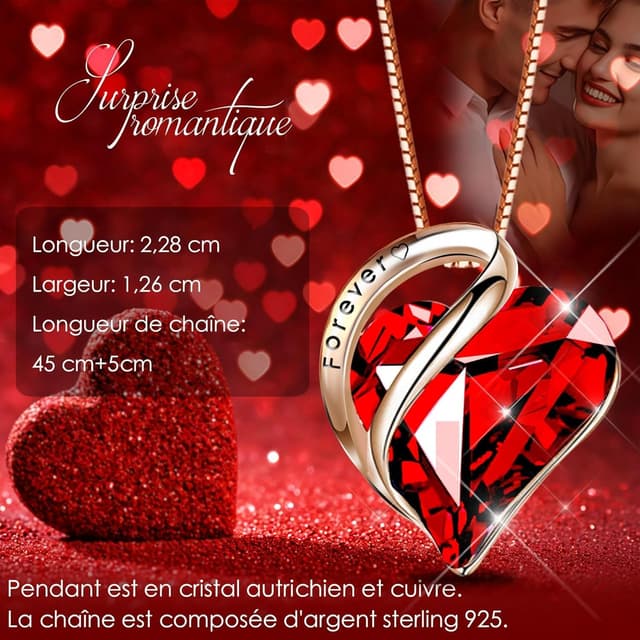 Thumbnail 2 de Willuck Rose eternelle Cadeau Femme 🌹