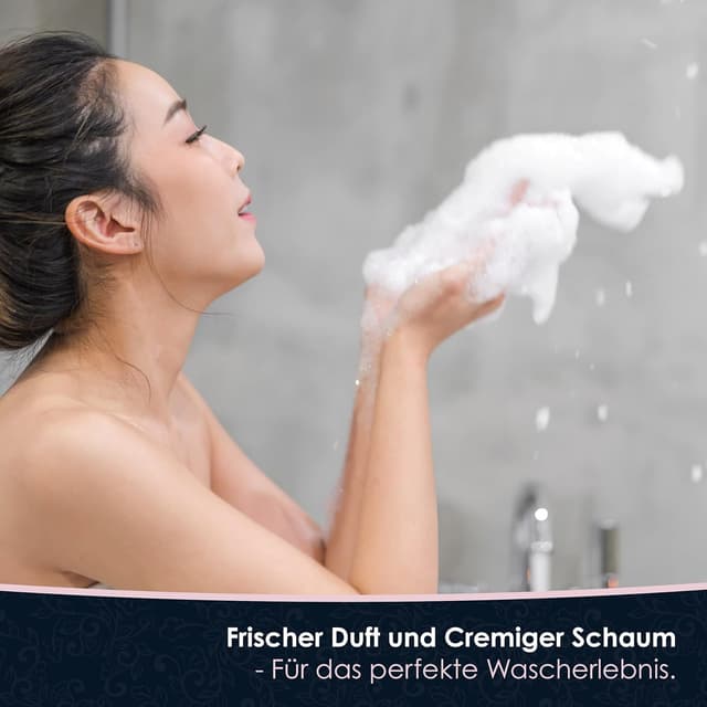 Detalle de Panu Seifen Lavendel – vegane Duschseife als fester Duschbrocken für alle Hauttypen