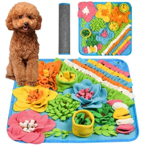 Detalle de OSDUE Alfombra Olfativa para Perros Snuffle Mat lavable a máquina 39x39 cm