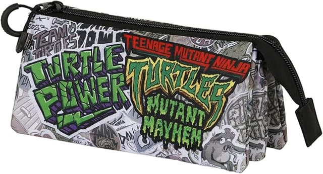 Imagen de TEENAGE MUTANT NINJA Tortugas Ninja Portatodo Pizza Time 🍕 23x11cm en OfertitasTOP