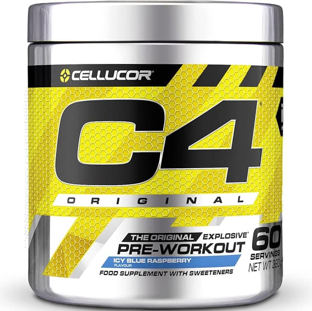Imagen de C4 Original 150 mg preentrenamiento frambuesa azul 🍹 en OfertitasTOP