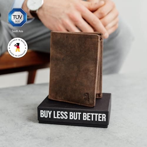 Thumbnail 2 de Berliner Bags Thomas Portefeuille cuir marron ⚙