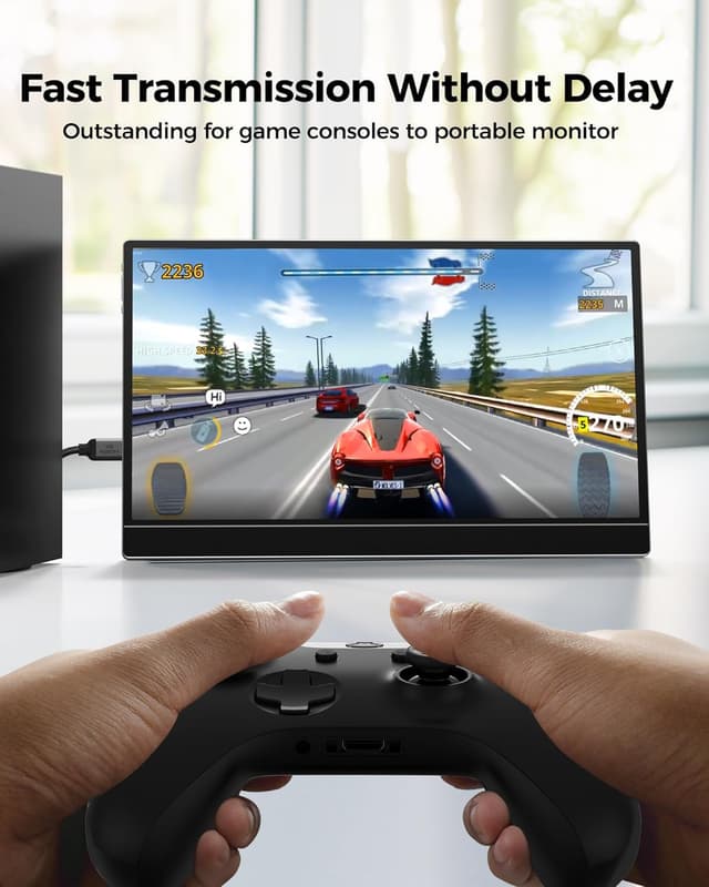 Thumbnail 6 de Silkland Mini HDMI to HDMI 2.1 Cable (8K/4K, 48Gbps) 6.6ft — for cameras, monitors, and gaming