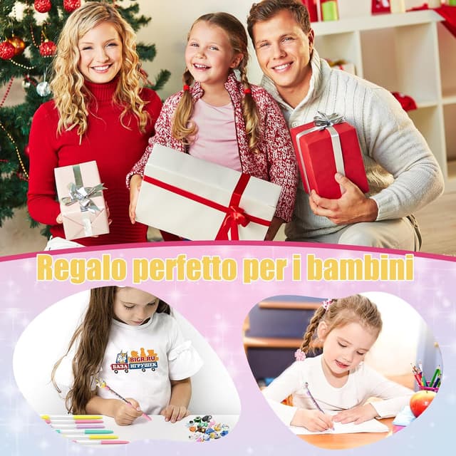 Thumbnail 6 de FEMBW Laboratorio delle Penne: kit manualità per bambini con accessori e ricariche