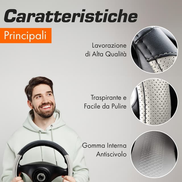 Detalle de Upgrade4cars coprivolante Tipo D 37-38 cm