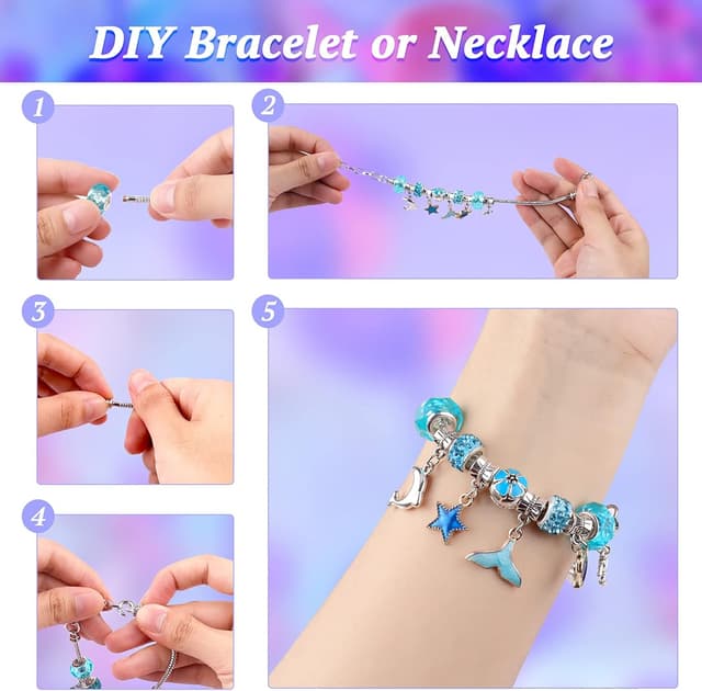 Thumbnail 2 de Joyhoop Kit de Pulseras para Niñas 💖 Manualidades y Regalo