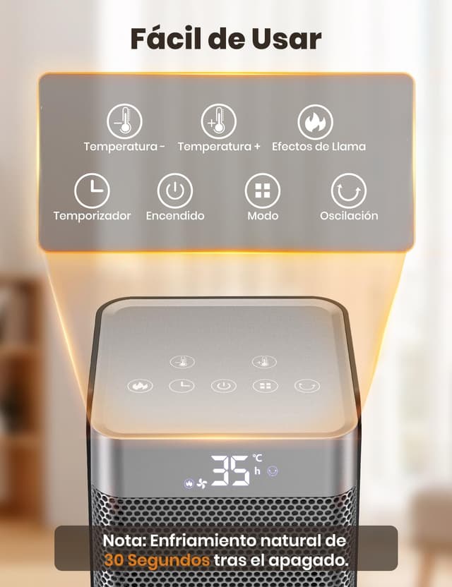 Thumbnail 6 de Calefactor YOOKESEN 2000W PTC