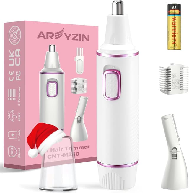Detalle de Painless Nose Hair Trimmer 2025, IPX7 Waterproof ✂