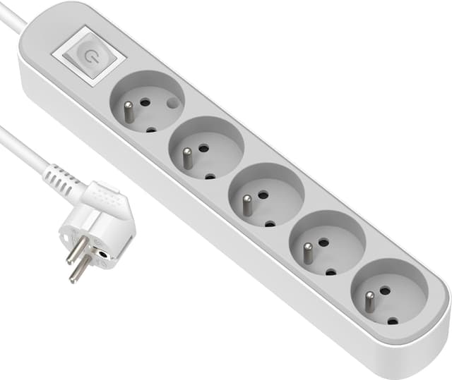 Detalle de Electraline 32022 multiprise 5 prises 16 A